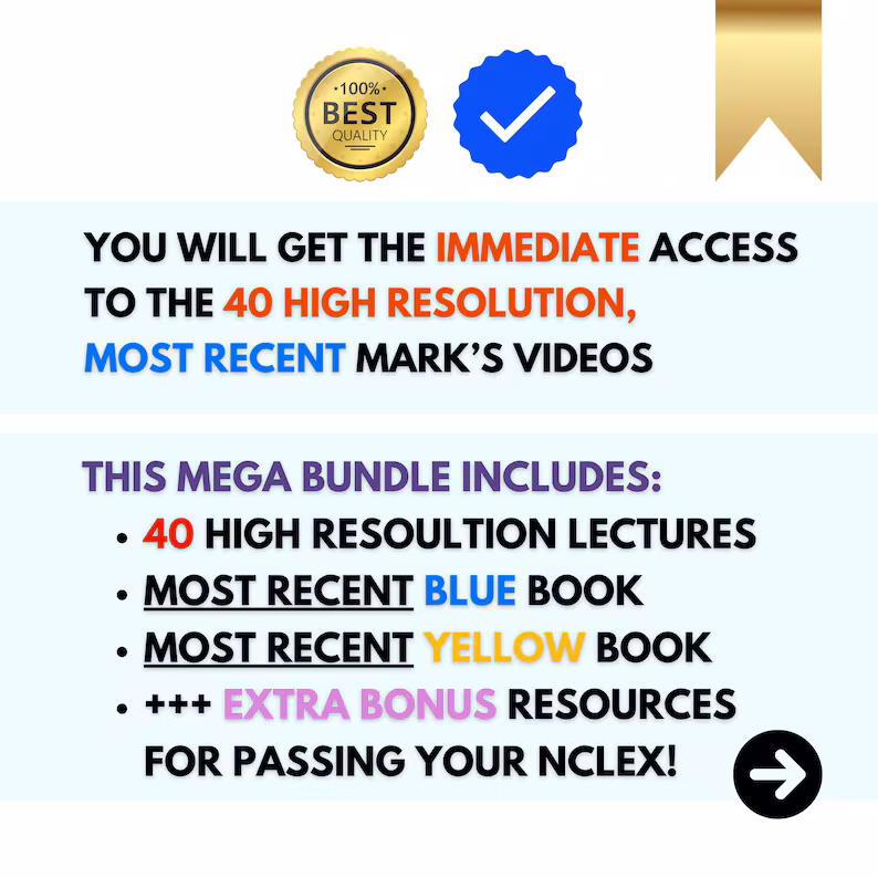 Mark Klimek 2026 Next Gen NCLEX Review Mega Bundle • Latest Videos + PDF Guides - Image 7